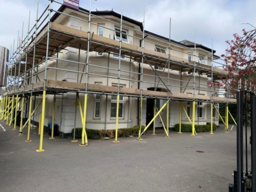 Independent scaffold Hodder