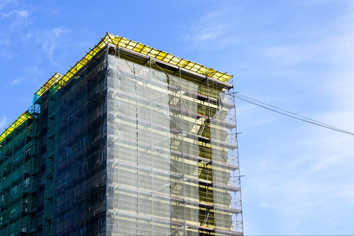 bridge scaffolding